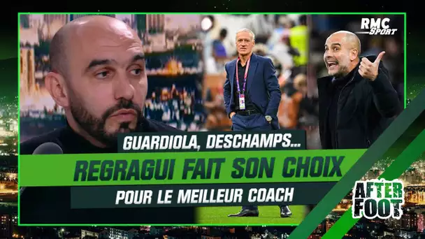 Deschamps ou Guardiola ? Regragui fait son choix pour le meilleur entraîneur du monde