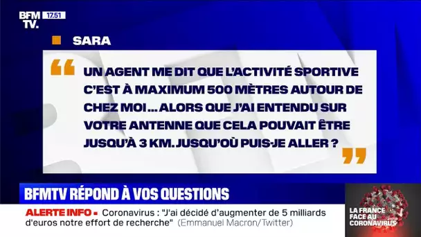 Jusqu'à quelle distance aller pour pratiquer une activité sportive ? BFMTV répond à vos questions