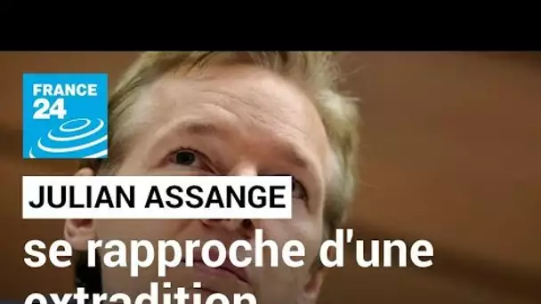 Détenu au Royaume-Uni, Julian Assange se rapproche d'une extradition aux Etats-Unis • FRANCE 24