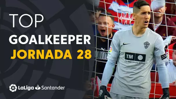 LaLiga Best Goalkeeper Jornada 28: Edgar Badia