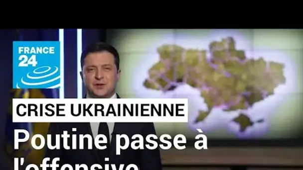 En Ukraine, Vladimir Poutine passe à l’offensive, après des mois de tensions diplomatiques