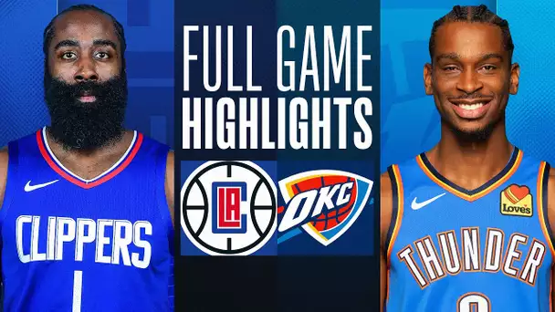 CLIPPERS at THUNDER | FULL GAME HIGHLIGHTS | December 21, 2023