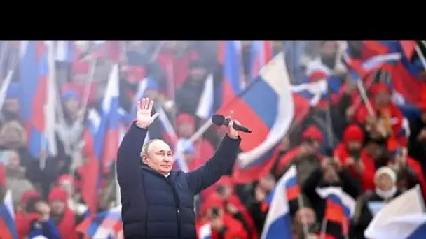 Russie : Vladimir Poutine déroule sa propagande lors d'une grand-messe patriotique