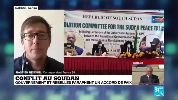 Soudan : gouvernement et rebelles paraphent un accord de paix