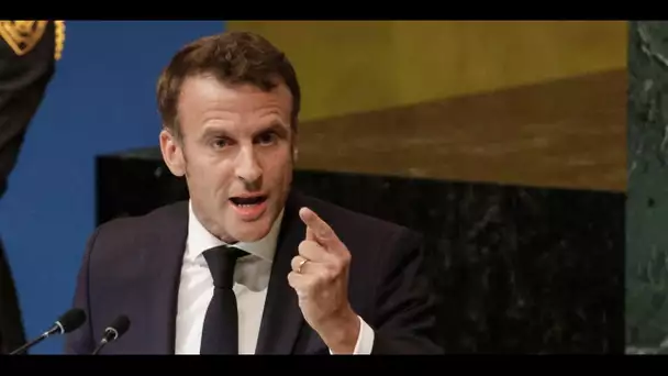 ONU : Emmanuel Macron affiche sa colère vis-à-vis de la Russie