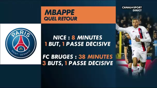 Contre Bruges, Mbappé a tout dynamité