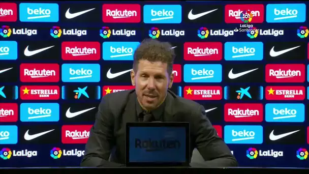 Rueda de prensa FC Barcelona vs Atlético de Madrid