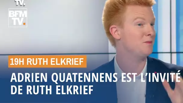 Adrien Quatennens face à Ruth Elkrief