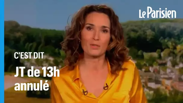 TF1 annule son JT de 13 heures, une première