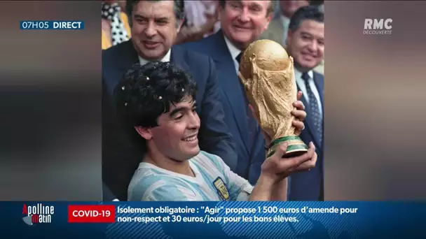 Maradona: joueur écorché devenu légende puis Dieu vivant