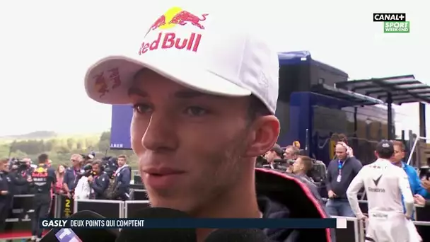 Pierre Gasly deux points qui comptent