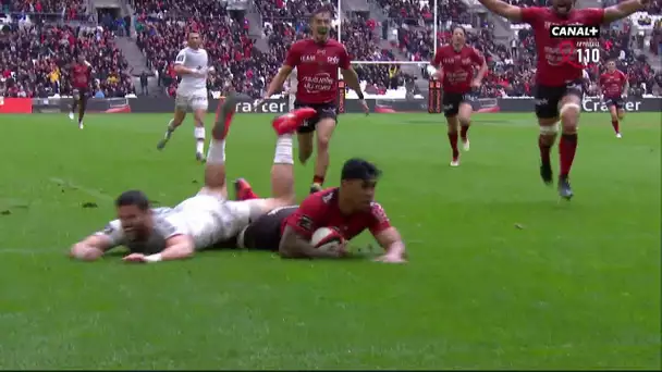 Top 14 - 21ème journée - Toulon / Toulouse : Le magnifique essai de Fekitoa pour le RCT !