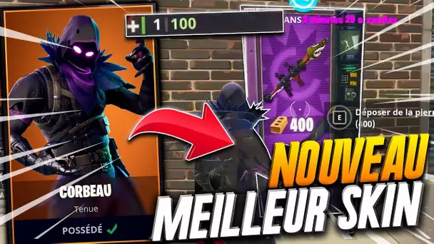 🔥 NOUVEAU MEILLEUR SKIN ► CORBEAU & DISTRIBUTEUR LÉGENDAIRE ! Fortnite