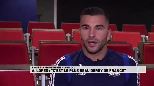 Anthony Lopes déplore l'absence des supporters lyonnais pour le derby