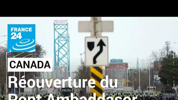 Convoi de la liberté au Canada : le pont transfrontalier rouvre, Ottawa toujours bloquée