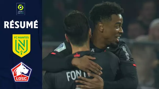 FC NANTES - LOSC LILLE (0 - 1) - Résumé - (FCN - LOSC) / 2021-2022