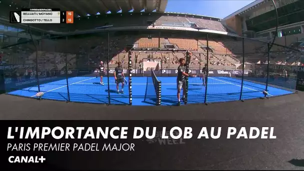 L'importance du lob au padel - GREENWEEZ PARIS PREMIER PADEL MAJOR