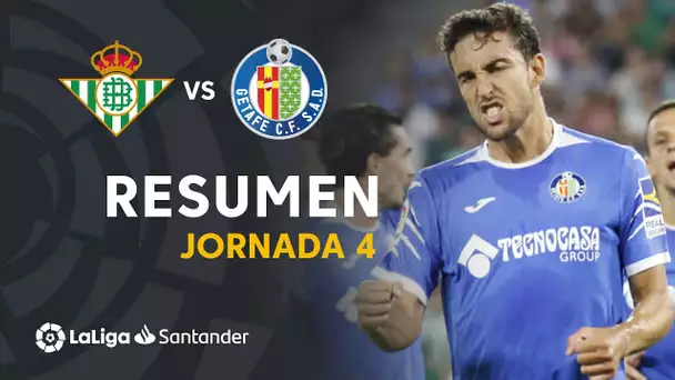 Resumen de Real Betis vs Getafe CF (1-1)