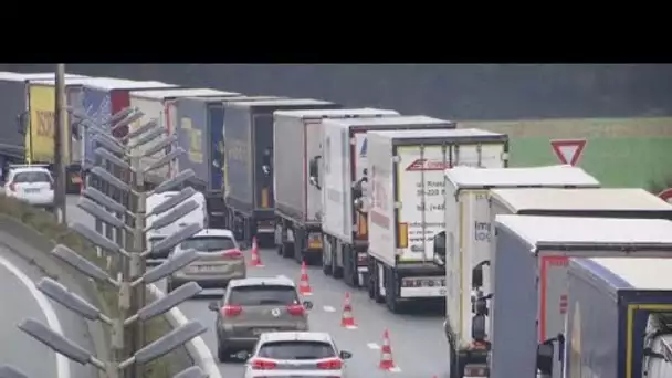 Trois semaines avant la sortie de l'Union, le chaos à Calais