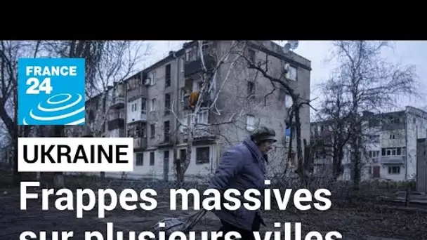 En direct : l'Ukraine dénonce des frappes "massives" de missiles russes • FRANCE 24