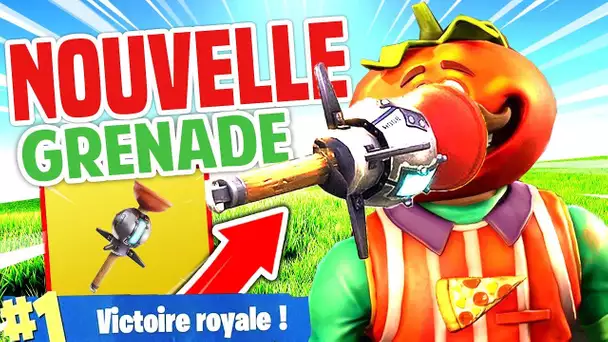 🔥 LA NOUVELLE GRENADE COLLANTE EST CHEAT ?!! ► Fortnite Battle Royale