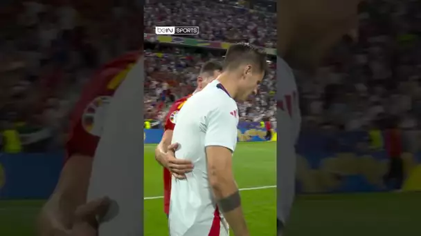 😰 MORATA taclé et blessé par un STADIER après le match FRANCE - ESPAGNE ! #shorts