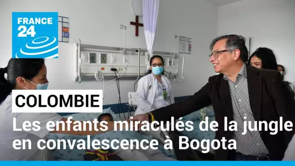 Colombie : épuisés mais "heureux", les enfants miraculés de la jungle en convalescence à Bogota