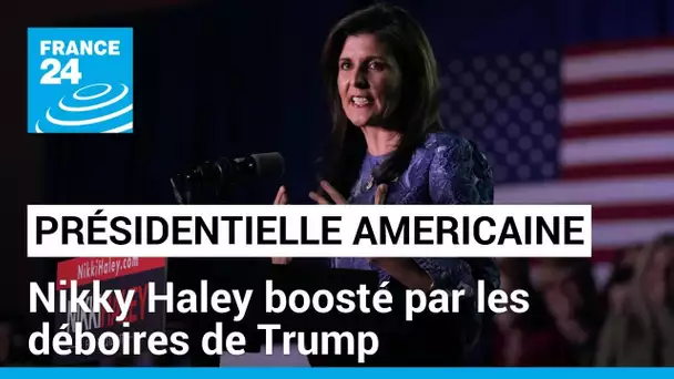 Présidentielle américaine : le meeting de Nikky Haley boosté par la possible inéligibilité de Trump