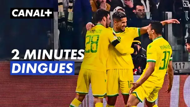 DINGUE ! Deux minutes de folie entre la Juventus et Nantes ! - UEFA Europa League - 16èmes de finale