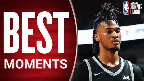 4th Overall Pick Stephon Castle's BEST Moments of the NBA 2K25 Summer League!