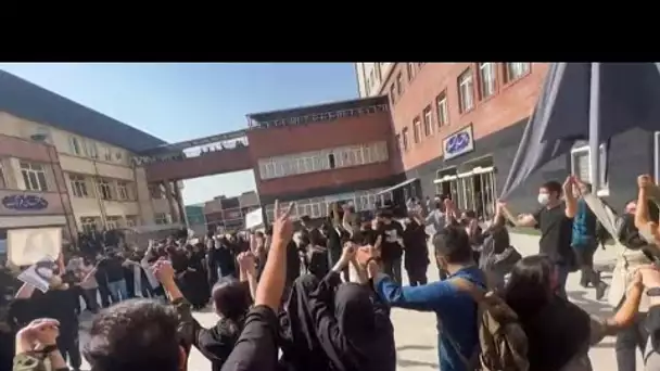 Iran : nouvelles manifestations contre le pouvoir, "troubles" dans la prison d'Evine • FRANCE 24