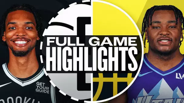 NETS at JAZZ | FULL GAME HIGHLIGHTS | January 12, 2025