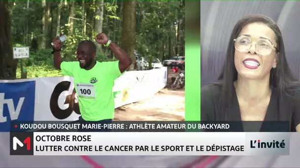 Octobre rose: Lutter contre le cancer par le sport et le dépistage avec Koudou Bousquet Marie-Pierre