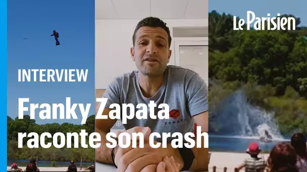 «J’ai perdu connaissance cinq ou six minutes» : Franky Zapata raconte son accident en Flyboard A