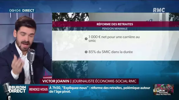 "Pension minimale de 1000 euros": qui serait concerné?