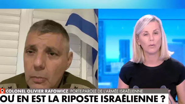 Le colonel Olivier Rafowicz assure qu'il est "hors de question que la guerre s'arrête ici"