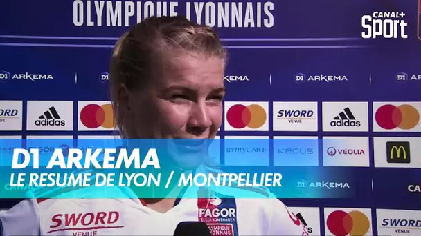 Victoire des Lyonnaises face à Montpellier (5-0) - D1 ARKEMA