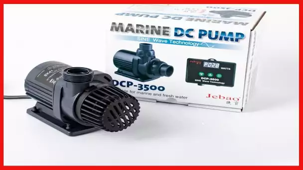 Jebao DCP Sine Wave Water Return Pump (DCP-4000), Black