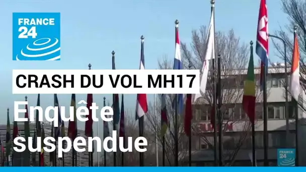 Crash du vol MH17 : enquête supendue, "fortes indications" visant le président russe V. Poutine