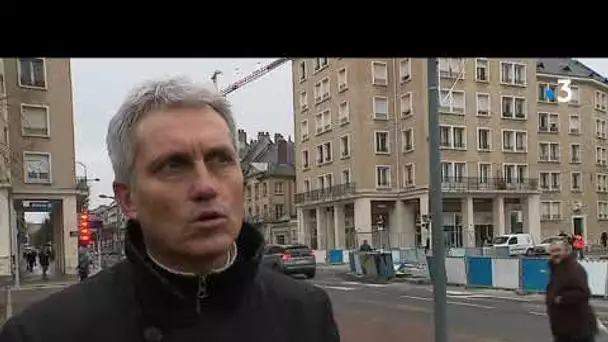 Affrontements gilets jaunes 8 constat des dégats avec Itv de joël bruneau JT soir