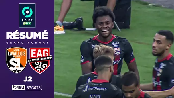 Résumé : Guingamp bat Laval et passe leader de Ligue 2 !