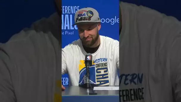 "I'm satisfied with Game 6 Klay, I don't need another nickname" 🔊😂