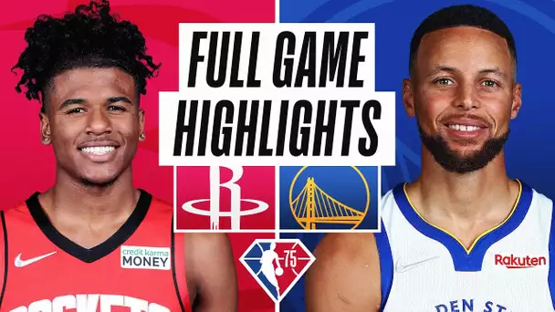 ROCKETS at WARRIORS | FULL GAME HIGHLIGHTS | November 7, 2021