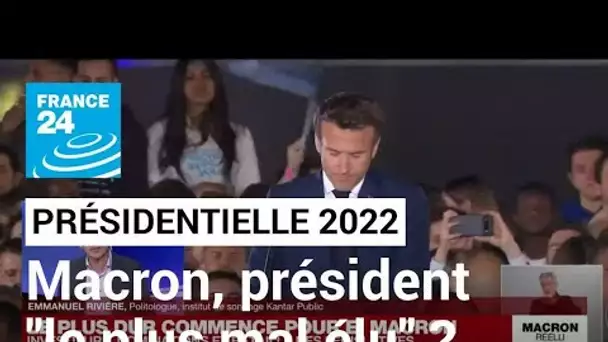 Emmanuel Macron, président "le plus mal élu de la Ve République" ? • FRANCE 24