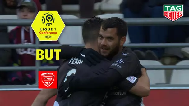 But Jordan FERRI (26') / Stade de Reims - Nîmes Olympique (0-3) (REIMS-NIMES)/ 2018-19