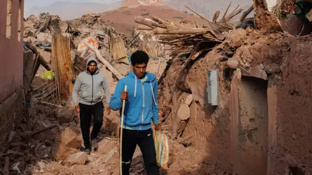 Séisme au Maroc : "J'ai peur mais je n'ai pas le choix"