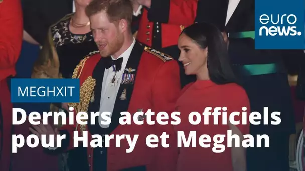 Derniers actes officiels pour Harry et Meghan