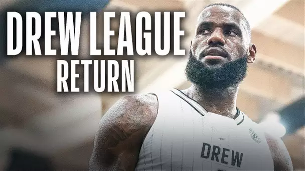 LeBron James Drops 42 PTS & 16 REB In Drew League Return 👀