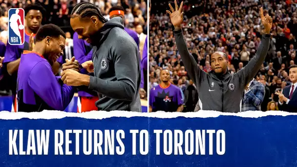 Kawhi Receives Championship Ring, Drops 23 PTS in Return to Toronto