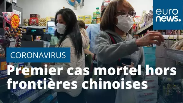 Coronavirus : un premier cas mortel en dehors de la Chine